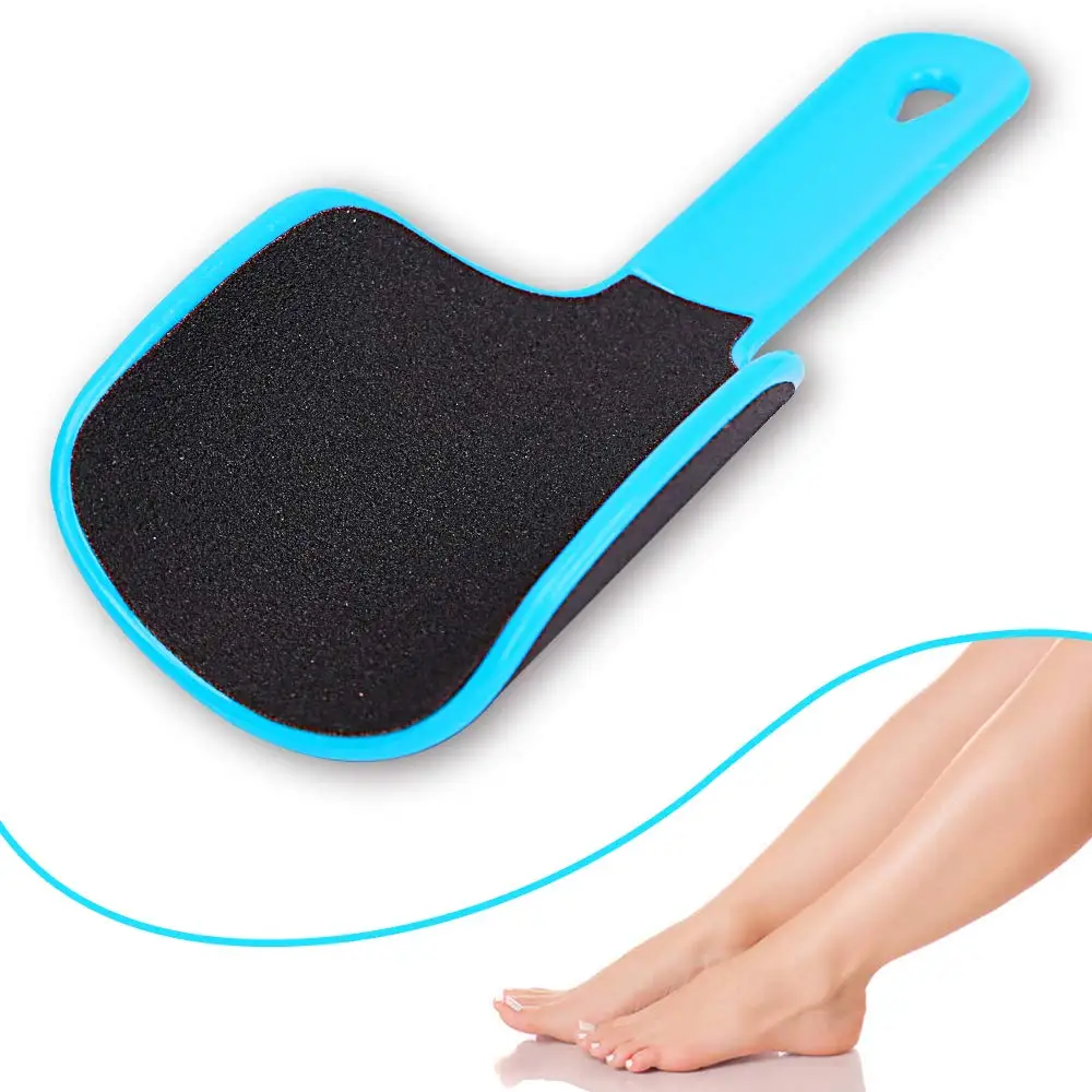 

U Shape Design Double Side Professional Foot File Curved Dead Skin Remover, Blue