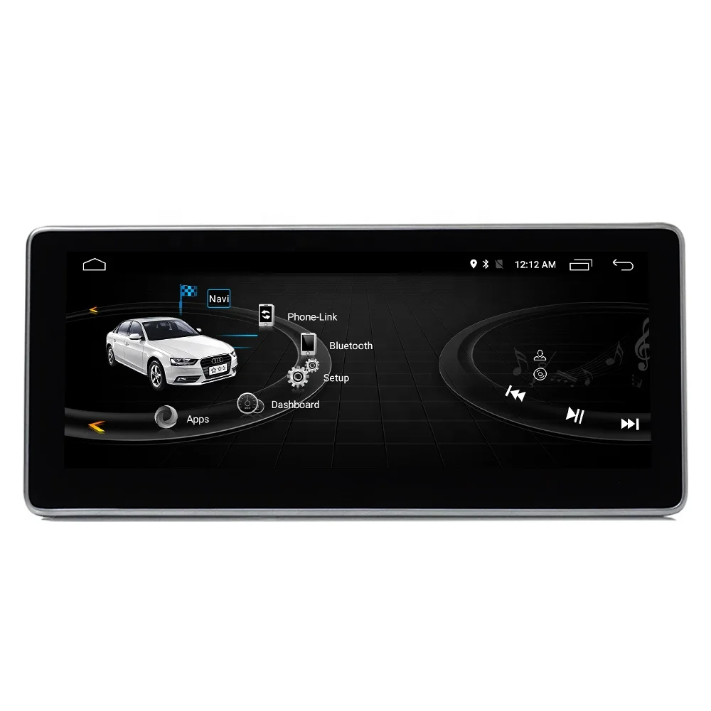 

10.25 inch Android 10 touch Screen for A4 CD changer MMI 2G system 2004-2008 built-in carplay DSP multimedia