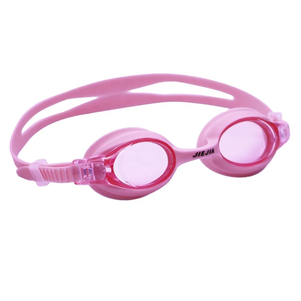

One-piece Swimming Glasses for Kids Waterproof Swim Glass Anti-fog HD Swimming Pool Glass, Picture color