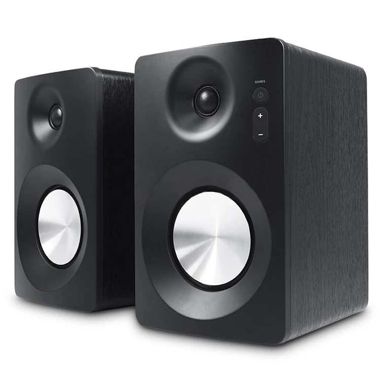 TAC PW-26B hifi loudspeaker JBL woofer wooden bookshelf active bluetooth monitor multimedia speaker - ANKUX.COM