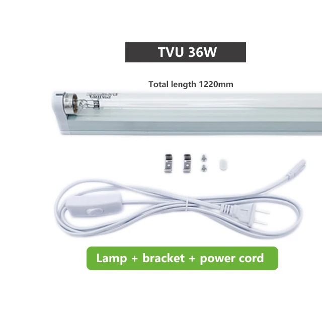 PHILIPS uvc TUV 36W 1200mm T8 tube sets of 36w with bracket and line uvc light.