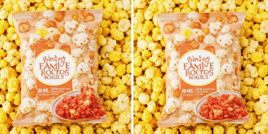 Vintage Japanese popcorn packaging from the 60s
