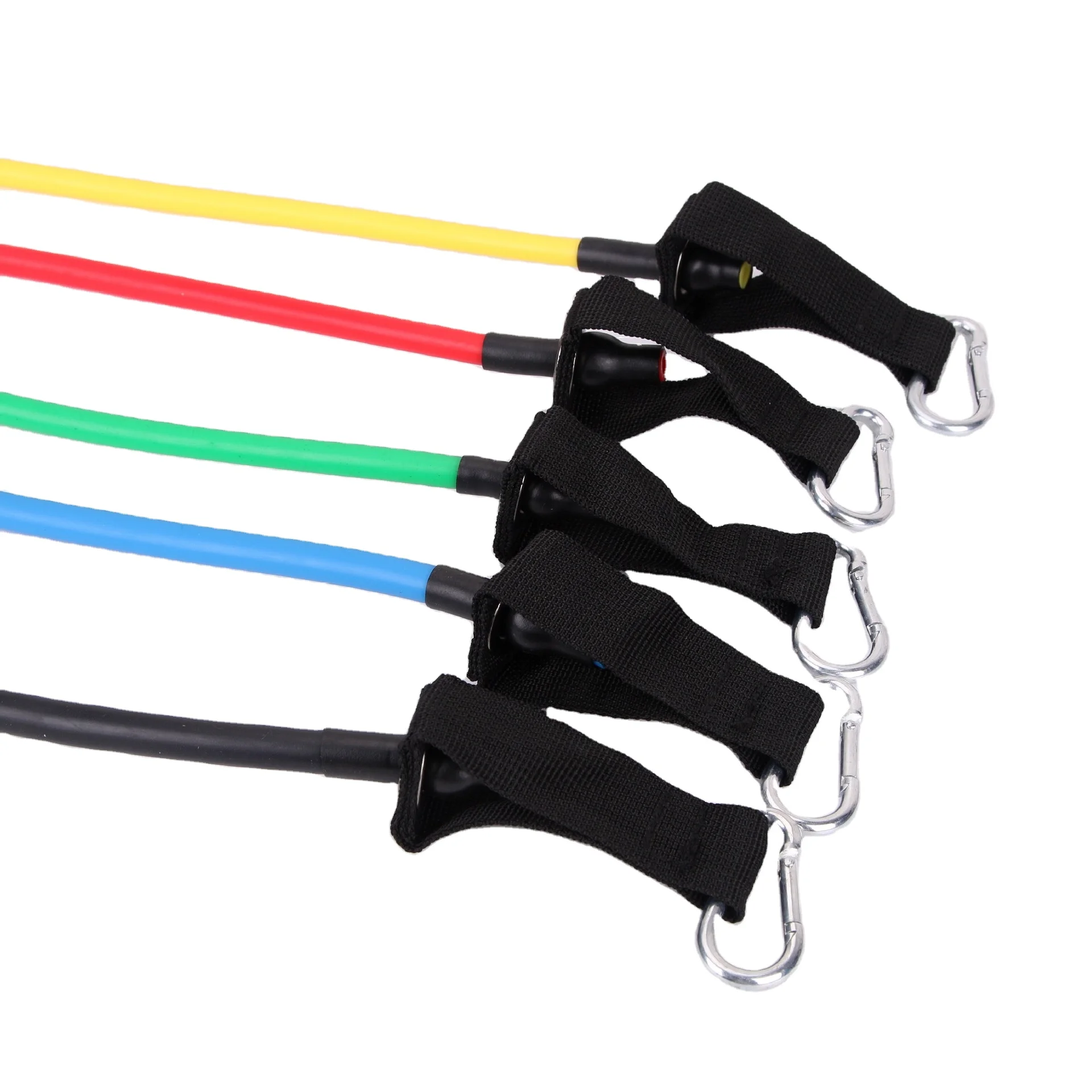

Factory Price Pull Up Workout Fitness Resistance Bands Tube Set With Handles