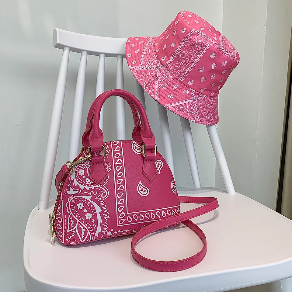 

Hat And Purse Set Jelly Purse Set Women Bucket Hat Purse Lady Hand Bags 2021
