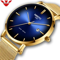 

NIBOSI Watch Men Simple Fashion Swiss Brand Quartz Watch Luxury Creative Waterproof Date Casual Men Watches Relogio Masculino