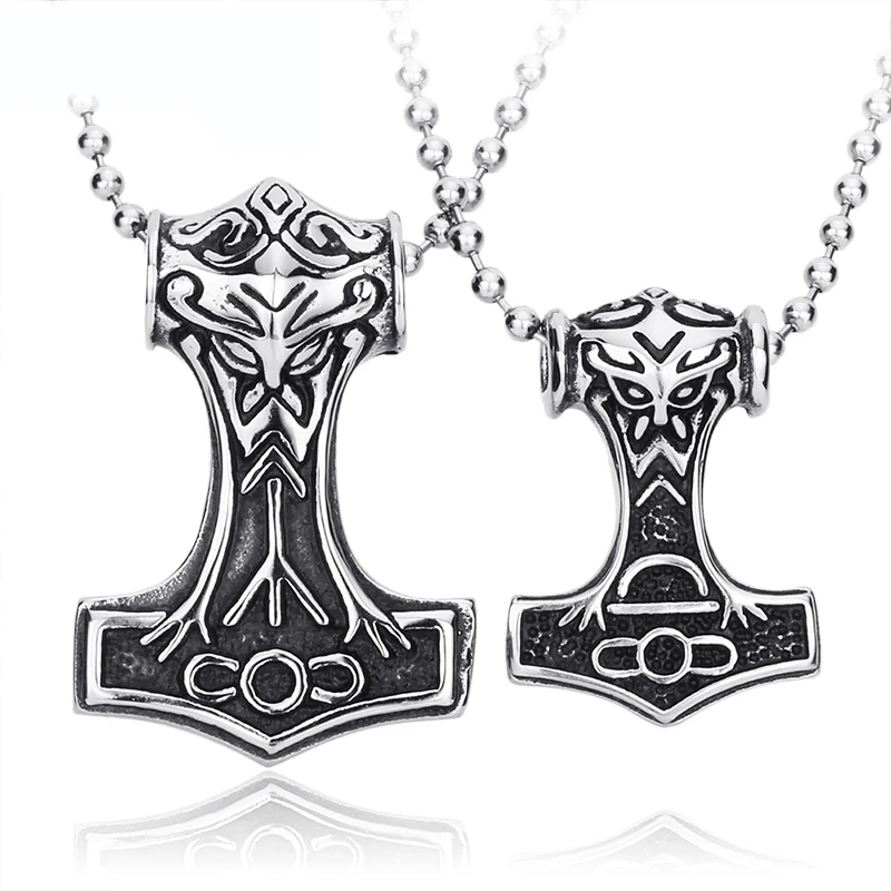 

SS8-080P Steel Soldier Stainless steel men Pendant viking pendant north viking witcher pendant