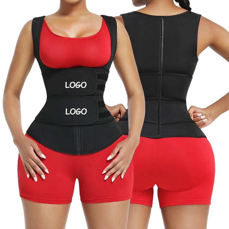 

Waist Trainer Women Fashion Customizable Cheap Effective Body Shaping Comfortable Wholesale Neoprene Waist Trainer, Rose red