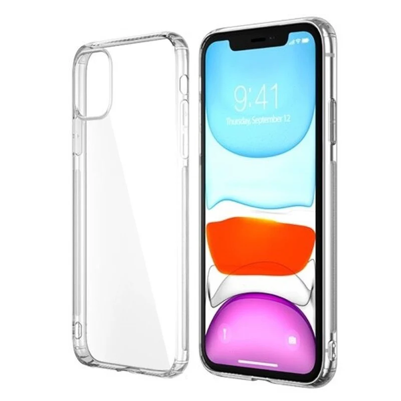 

Anti-scratch Shockproof Ultra-Thin TPU Crystal Case for iPhone 12 11 Pro Max