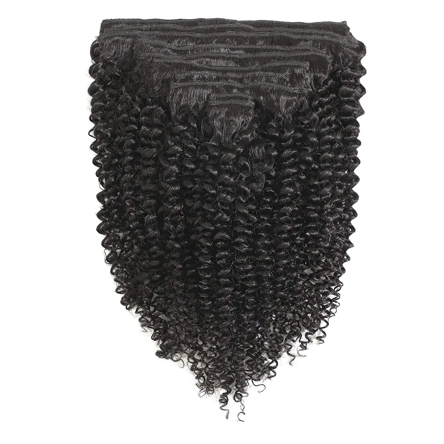 

Kinky Curly Clip in Hair Extensions Afro 3C 4A Kinky Curly Hair Clip Ins for Women 8A Brazilian Remy Hair