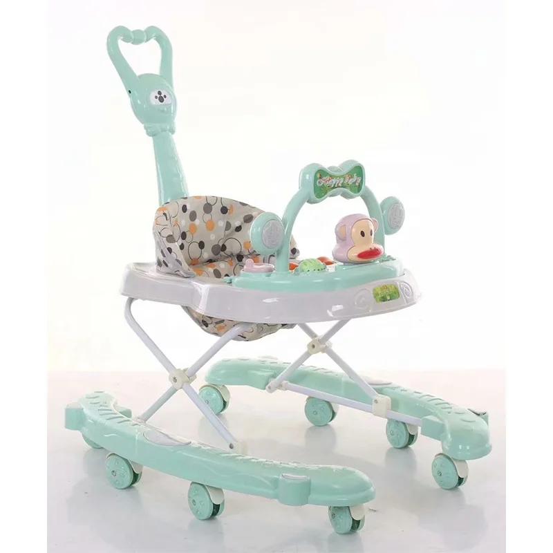 

Baby Walker Parts Plastic 8 Swivel Wheels Inflatable Baby Walker 360 Degree Rotating Baby Walker Rocker Chair