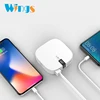 High quality 5 ports USB portable pocket size mini 10000mAh power bank with LCD display
