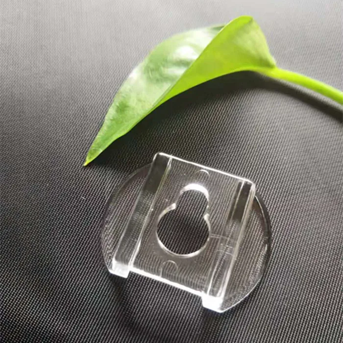 

Yiwu High Strength Acrylic Plastic Wall Hangers Plexiglass Keyhole Picture Frame Hanger