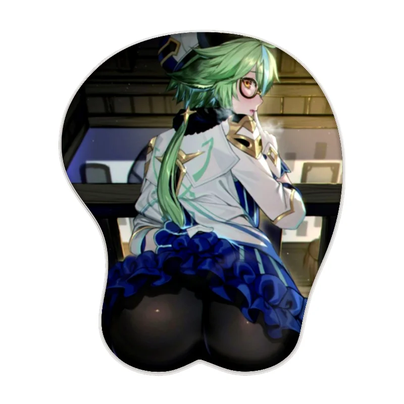 

2022 new 3d anime big ass mouse pad sexy cartoon boobs girl gel mouse pad soft silicone 3D boob mousepads