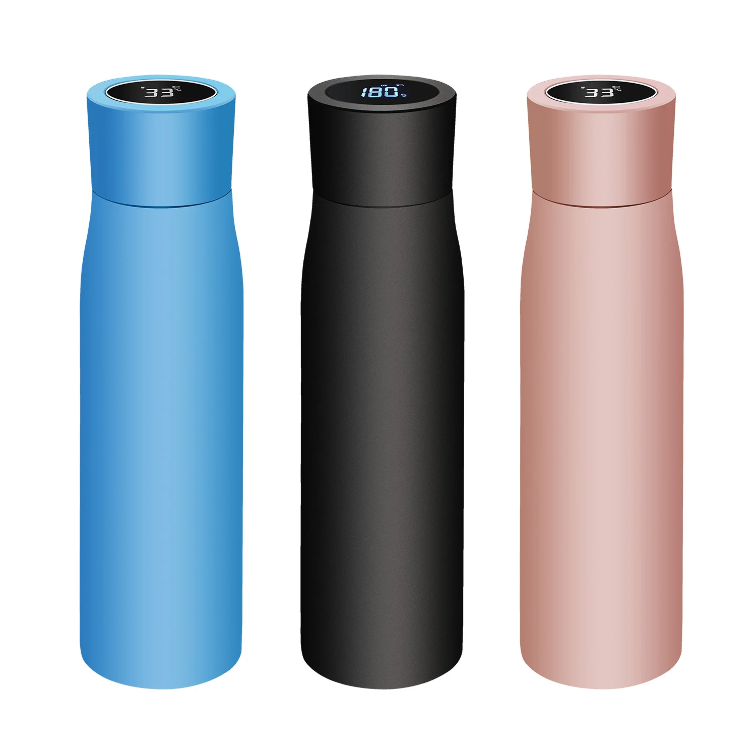 

Amazon Hot Sale UVC-LED Sterilize Thermo Cup Smart Vacuum Flask Stainless Steel Water Bottle, Multiple colors