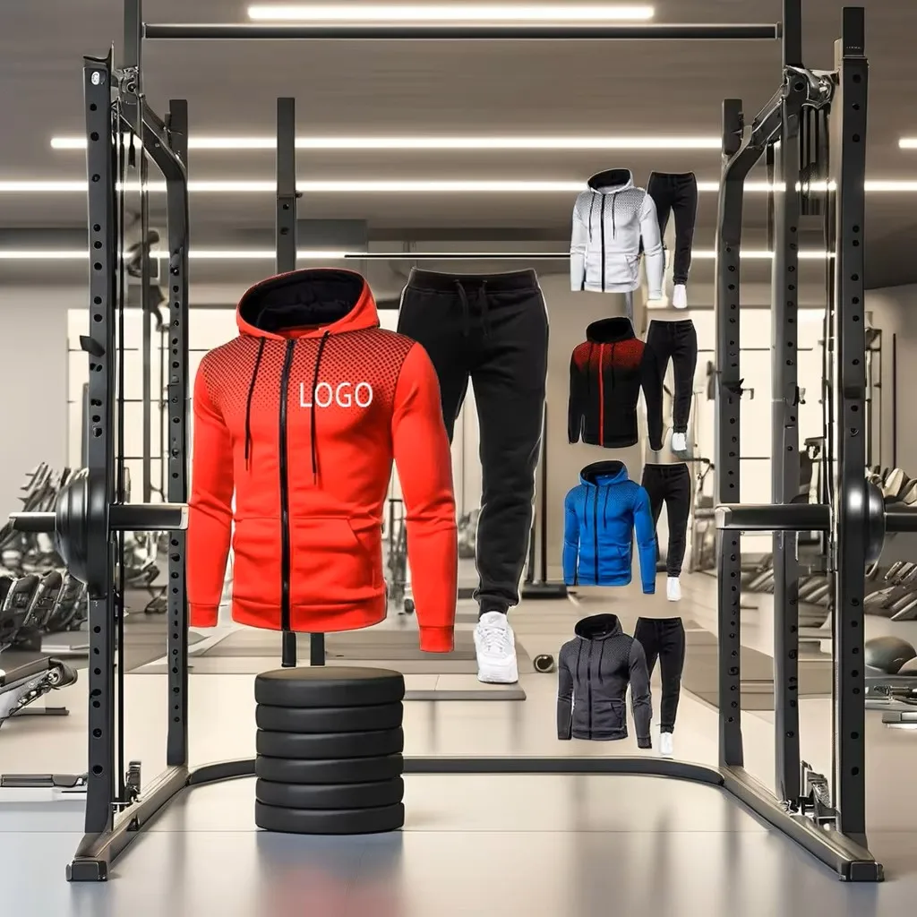 Sports Tracksuit Set Hoodies Sweat Pants