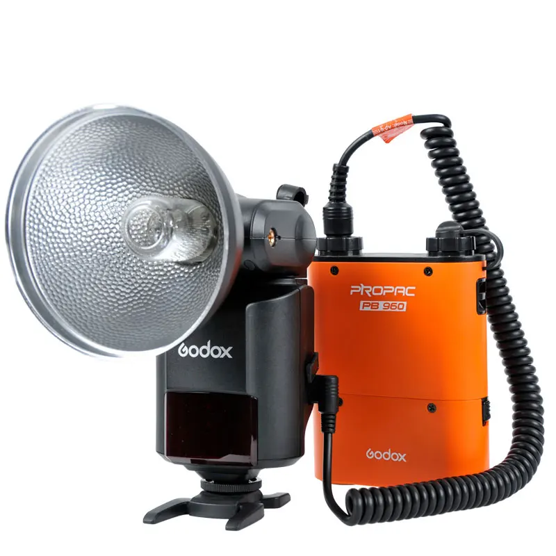 

Godox Witstro AD360II/C AD360II/N TTL 360W GN80 Powerful Speedlite Flash Light+PB960 Power Battery Pack Orange for Canon Nikon