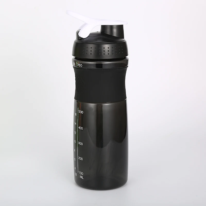 

Mikenda Personalized Custom Logo GYM BPA Free Tritan Plastic Shaker Bottle Protein with Mixing Ball