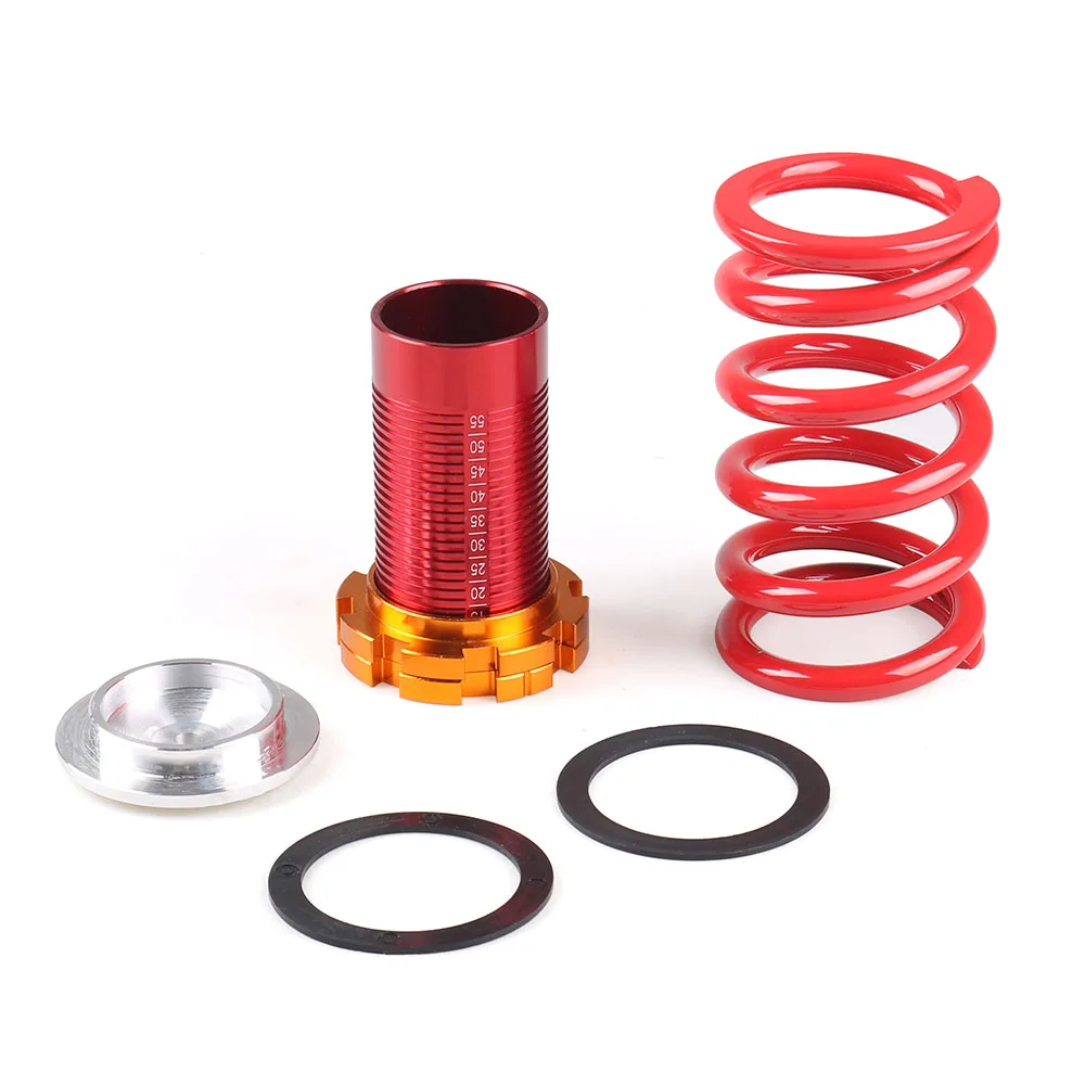 Red Coilover Suspension Coilover Springs Coilover Springs Kit For Honda