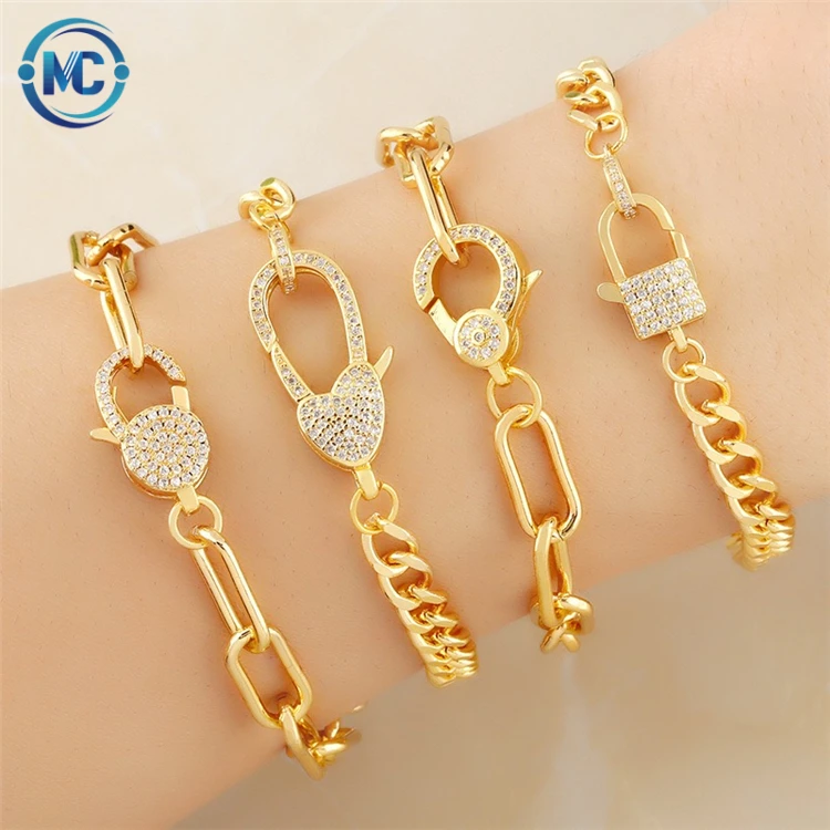 

2021 Glamour and fashion Popular hot selling bracelet luxury vintage bracelet women charm bracelet, A, b, c ,d as showing