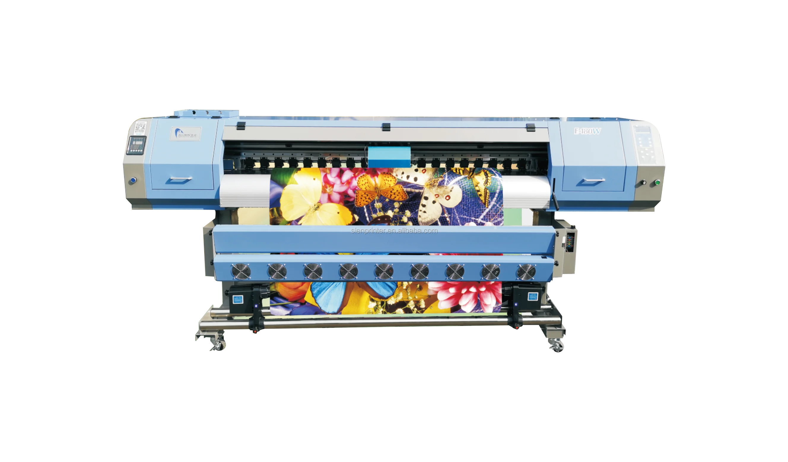 1.8m allwin eco solvant vinyle autocollant machine/imprimante numérique ...