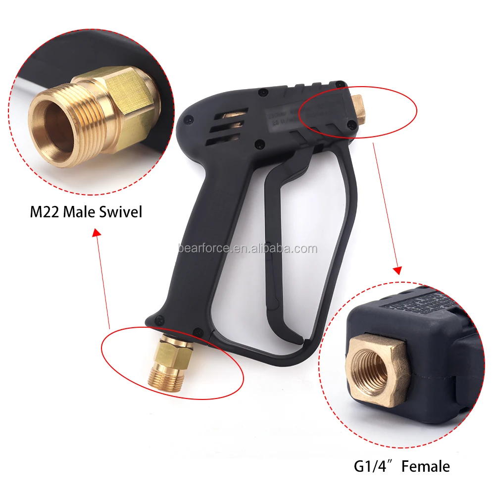 High Pressure Washer Gun High Pressure Water Spray Gun Jet Washer Car