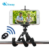 

Premium Phone Tripod Flexible Tripod with Wireless Remote Shutter Compatible Mini Tripod for Camera GoPro Mobile Cell Phone