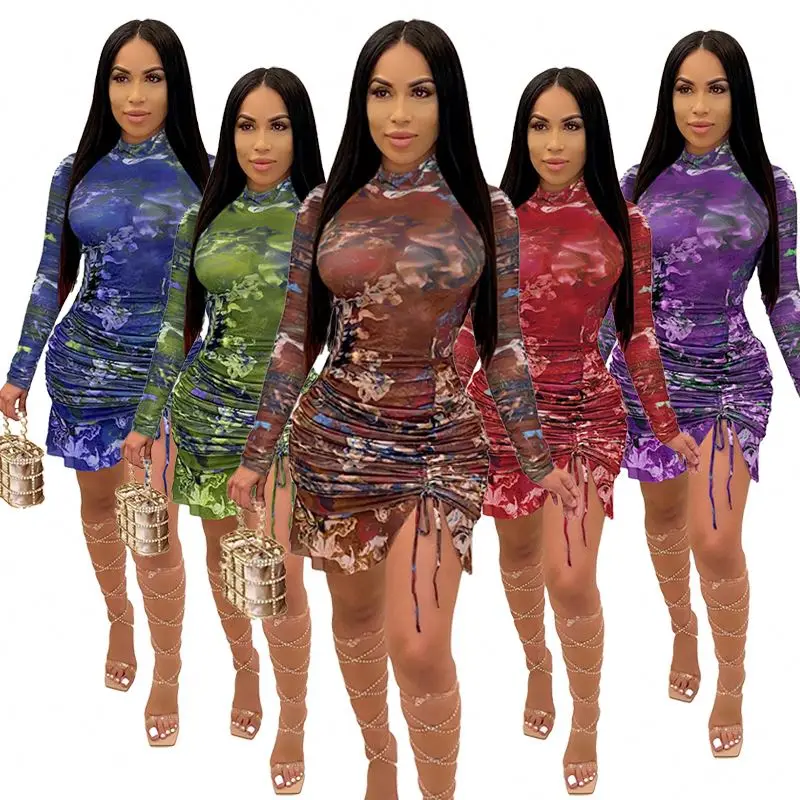 

2021 Fashion Women Mini Sexy Evening Dress Other Clothes Bodycon Causal Ladies Party Summer Dresses Clothing Woman