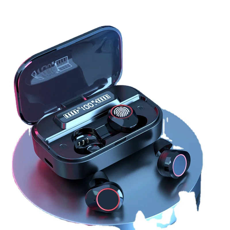 

TWS bt 5.0 wireless earphone headset in ear gaming noise earphone wireless headphones, White