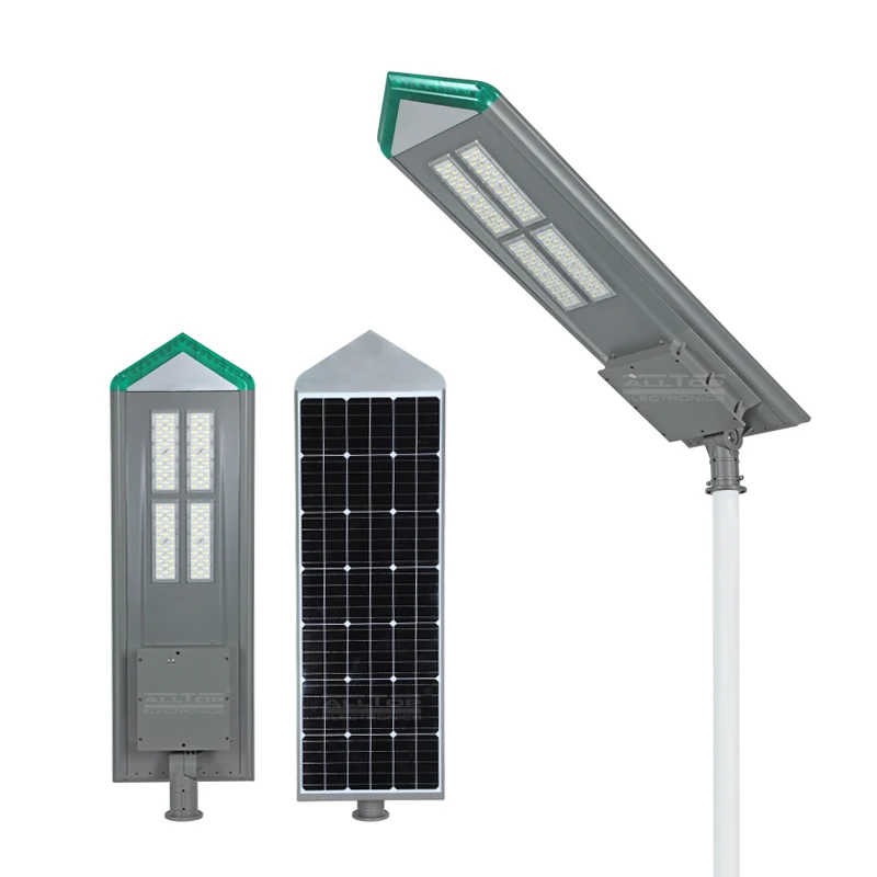 ALLTOP 180w outdoor waterproof ip65 integrated battery power all in one solar led street light
