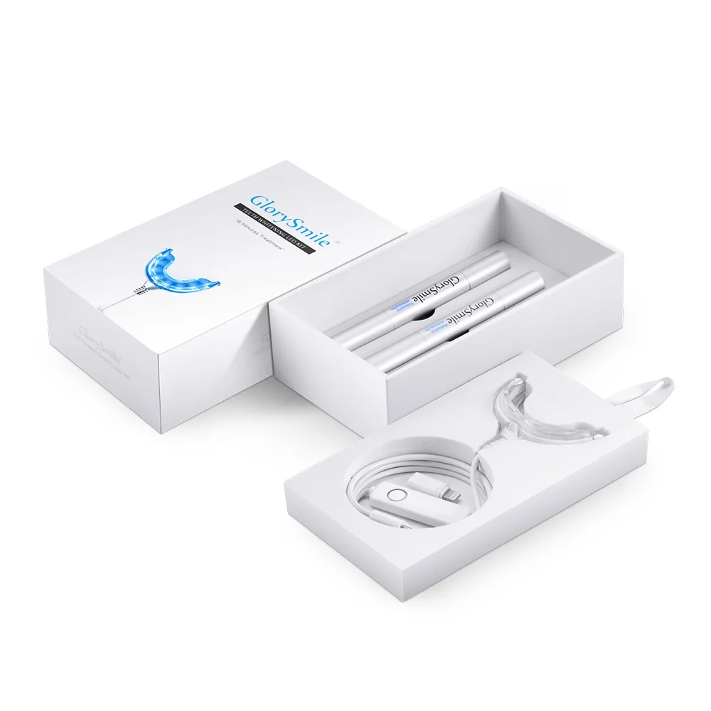 

2019 Professional Dental Home Use Smart Phone Led Light Teeth Whitening Kit, Customized colors