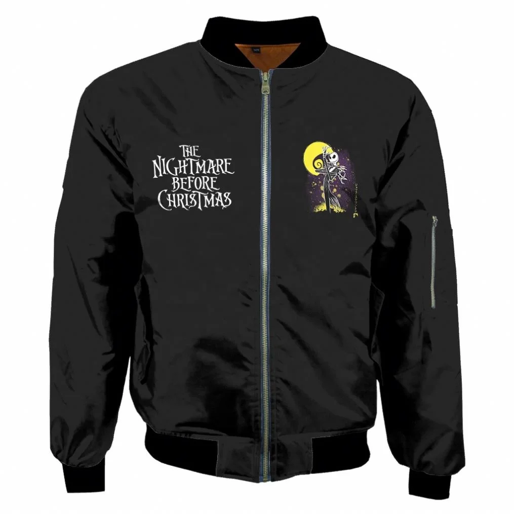 

Custom High Quality Wooljack Nightmare Before Christmas Halloween Mens Jacketplus Size Jackets