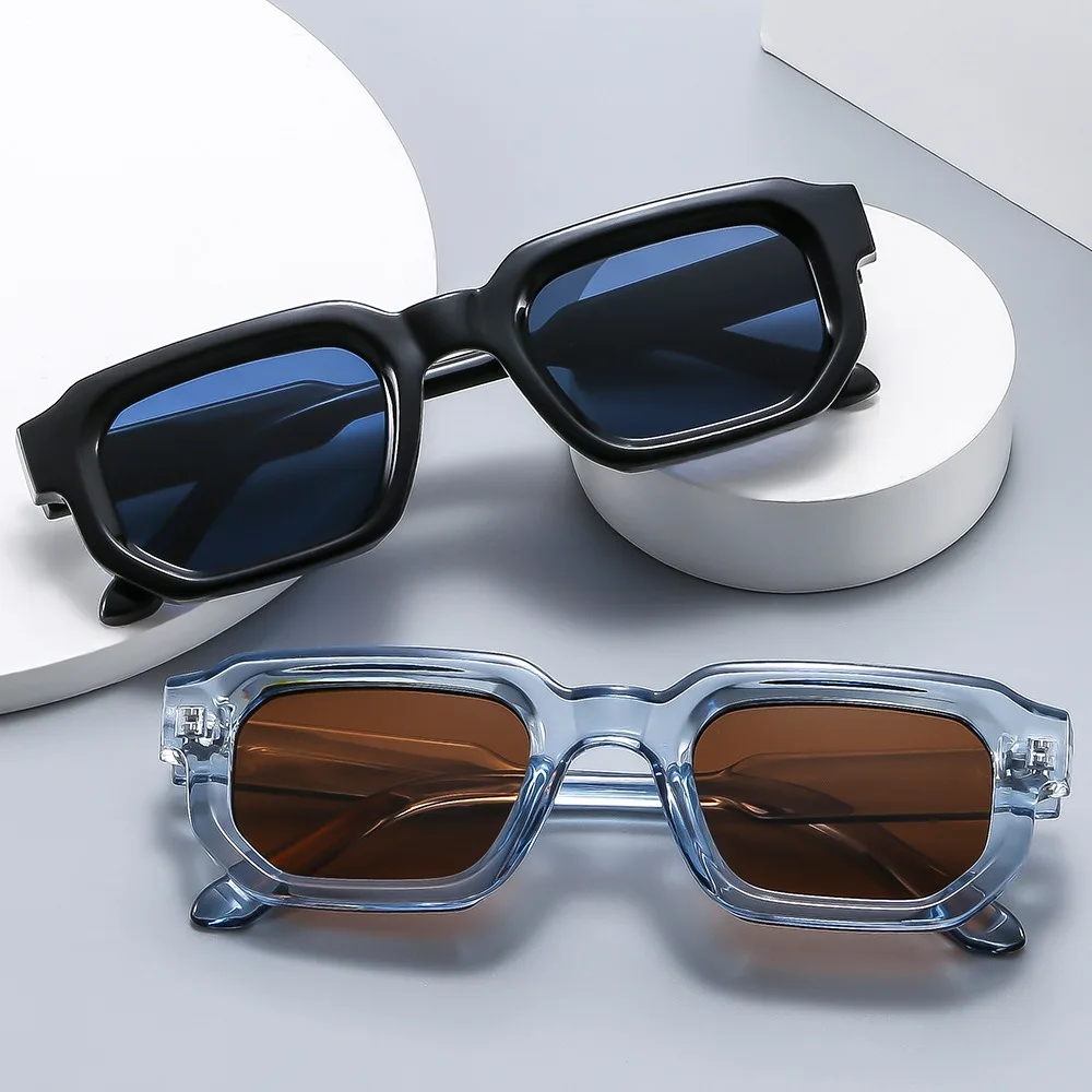

2024 custom logo Specs Men Thick Frame Luxury Branded Sunglasses Black Frames Glasses Reading Sunglasses For Menpecs For Men