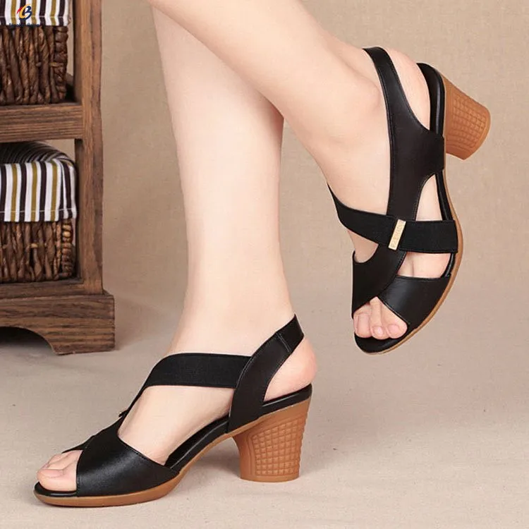 

Summer style women office sandals fashion lady high heel shoe sandal heels for ladies