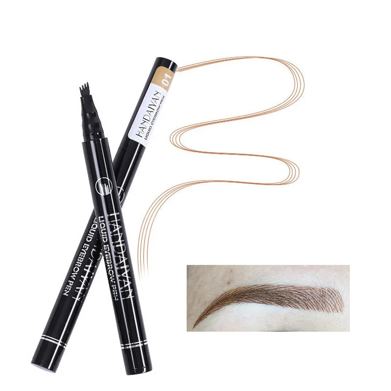 

Oem 5 point eyebrow tattoo pen best selling private label water proof eyebrow pencils