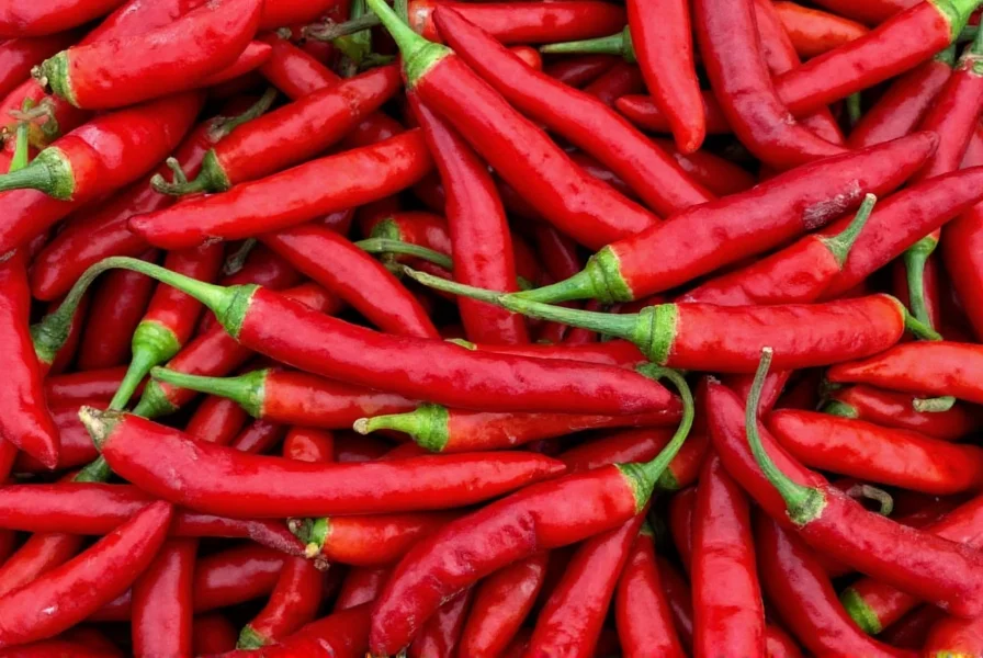 Pickled serano chiles in a jar