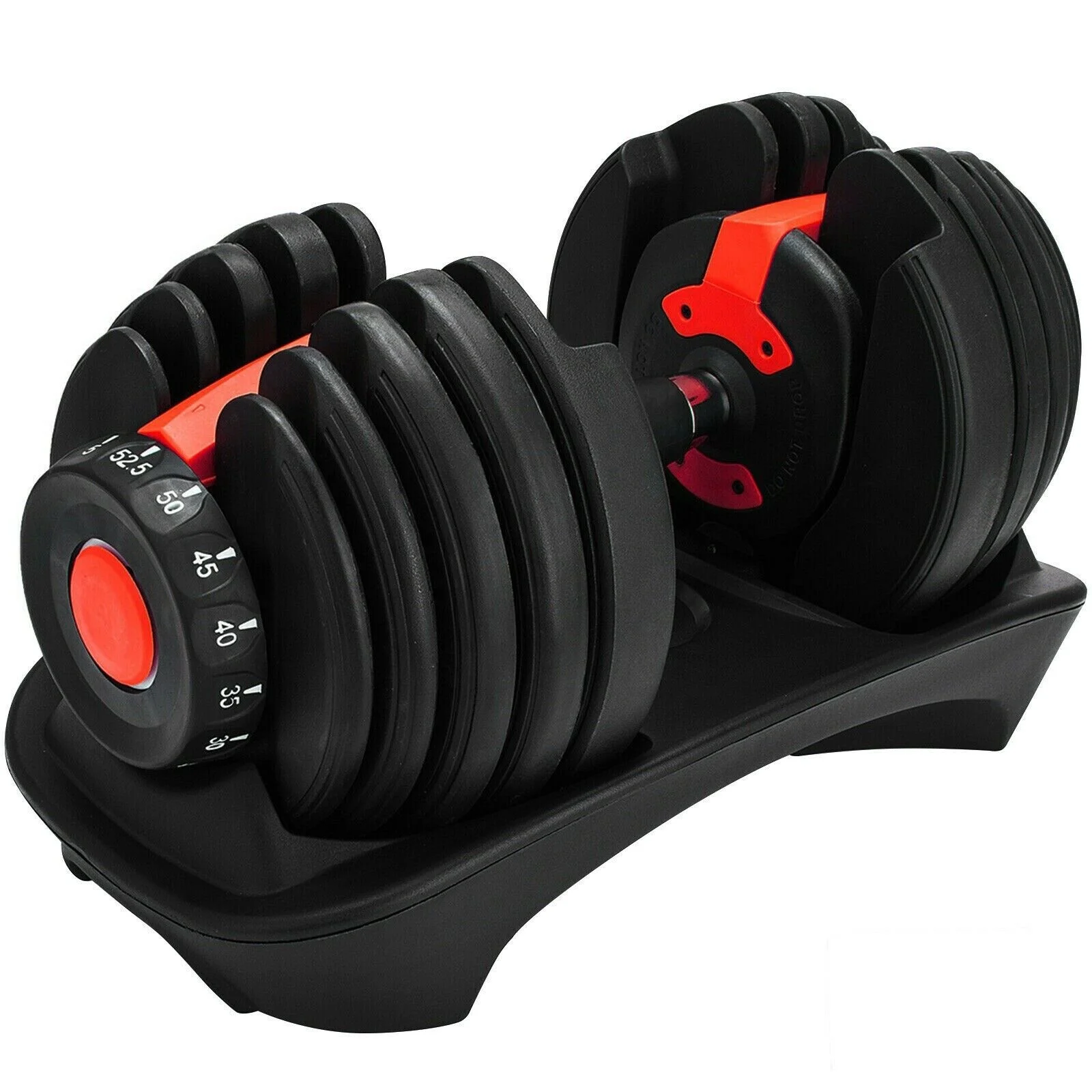 

Weights Dumbells 40kg 1 Set Adjustable Dumbbell