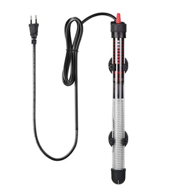 

25-300W Aquarium Automatic Constant Temperature Heating Rod Constant Temperature Lamp Fish Tank Heaters, Black