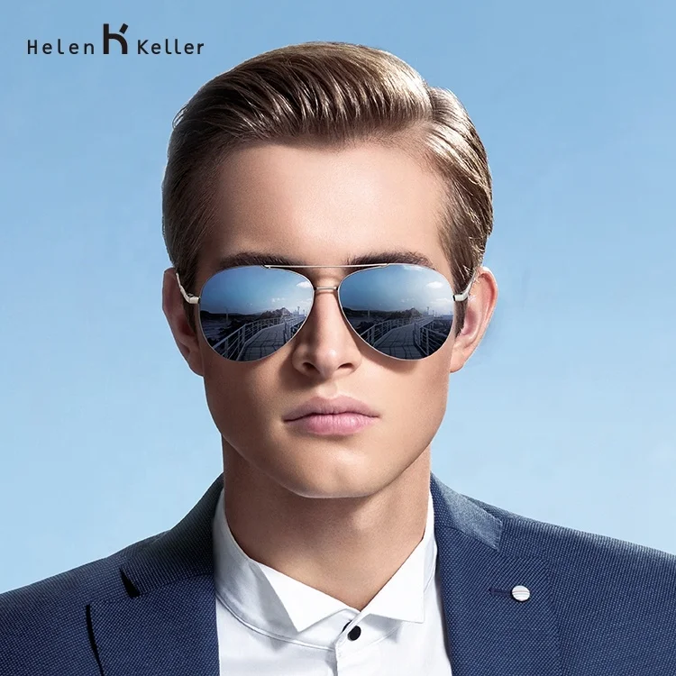 

Trendy Shiny M Gun Alloy Frames Nylon Polarized Sun Glasses 2020 For Men