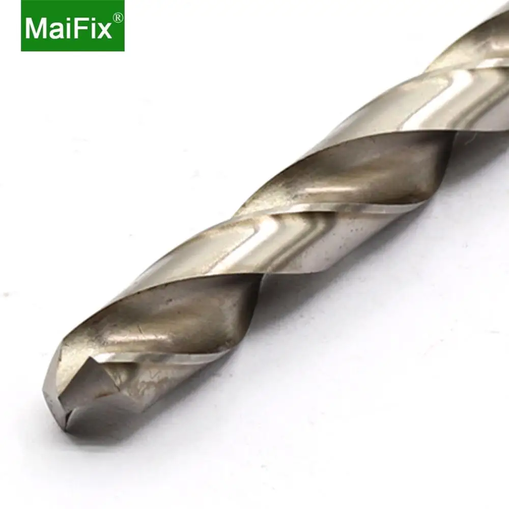 

Maifix 10pcs L6542 Straight Shank HSS High Speed Steel 1mm 2mm CNC Machine Precision Hole Milling Drill Bits