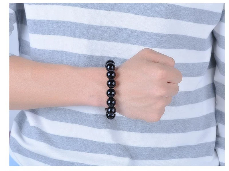 product-Fashion Cheap Black Muslim Bracelet Prayer Beads-BEYALY-img