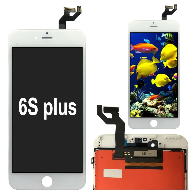 

mobile phone lcds screen touch display for iphone6 6s 6plus 7 8 plus 6splus Lcd display, Black/white