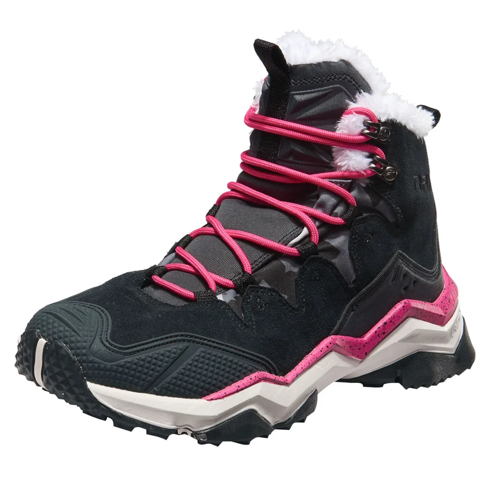 
RAX Women Hiking Boots Keep Warm Backpacking Shoes Anti Slip Outdoor Walking Camping Boot 