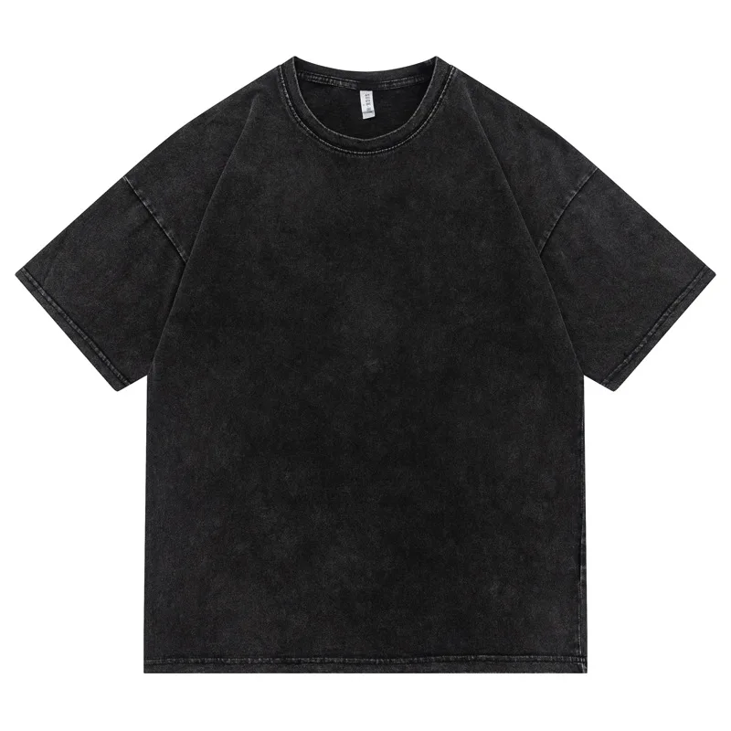 Wholesale Custom Embroidered Printed Yarn Dyed Hip Hop Jersey Eco-Friendly Breathable T-Shirt Blank Worn Logo Polyester Cotton