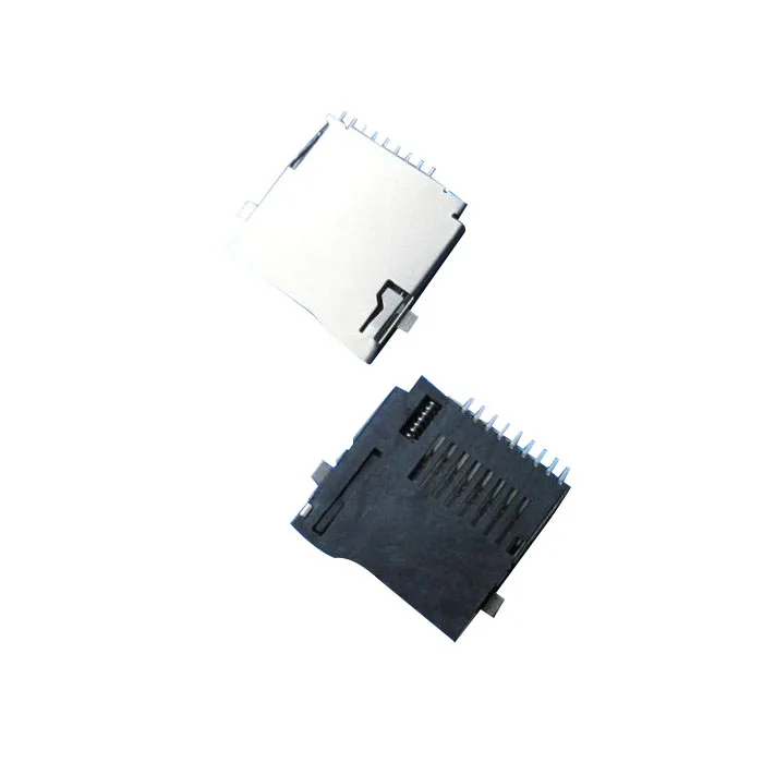 Push-Push Type TransFlash TF Micro SD Card Socket Adapter Automatic PCB Connector - ANKUX.COM