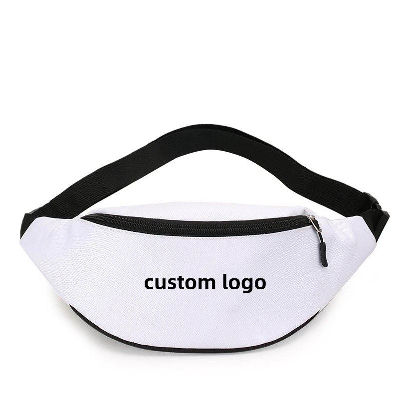 

wholesale fashion nylon fanny pack Custom logo adjustable belt travel sport waterproof fanny pack waist bag