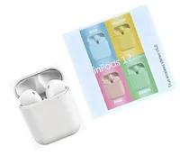 

Shenzhen true Mini in ear Macaron Inpods 12 TWS 5.0 blue tooth Wireless earbuds headphones with Charging Box for mobile phones