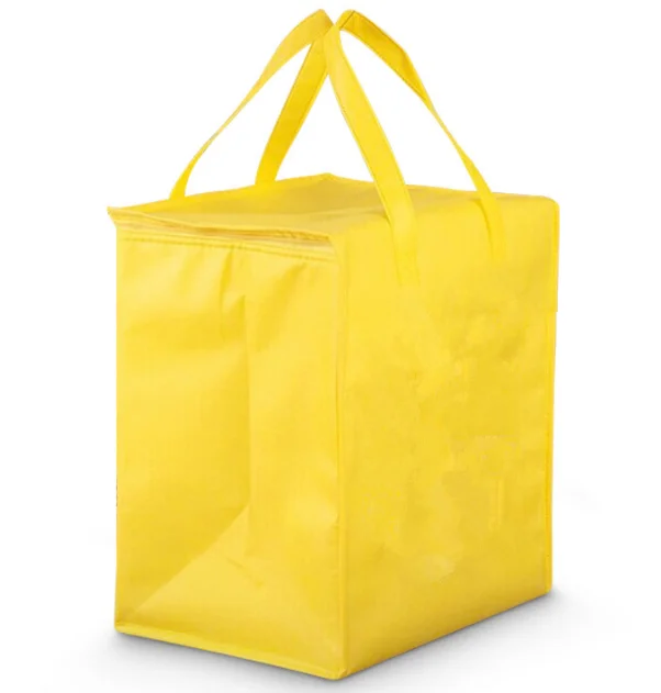 

Accept customized logo and packing non woven insulated lunch thermal cooler bag