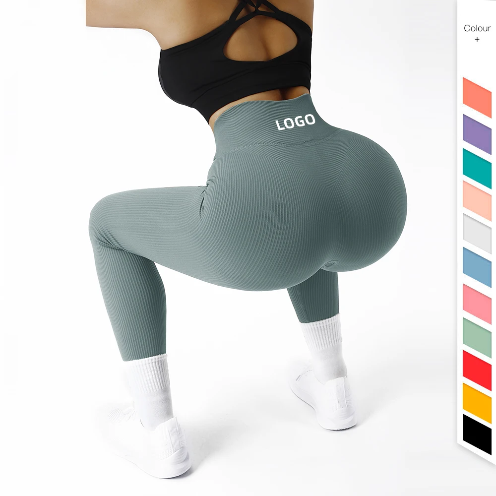 

Tiktok Recommend High Waist Tummy Control Scrunch Butt Lifting Booty Pants Yoga Push Up Seamless Leggings