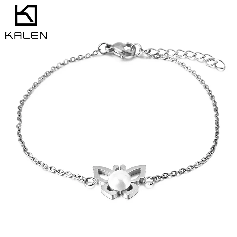 

Fashion New Bangles 2020 Paved Bangle Jewelry Chains Bracelet Women, Silver