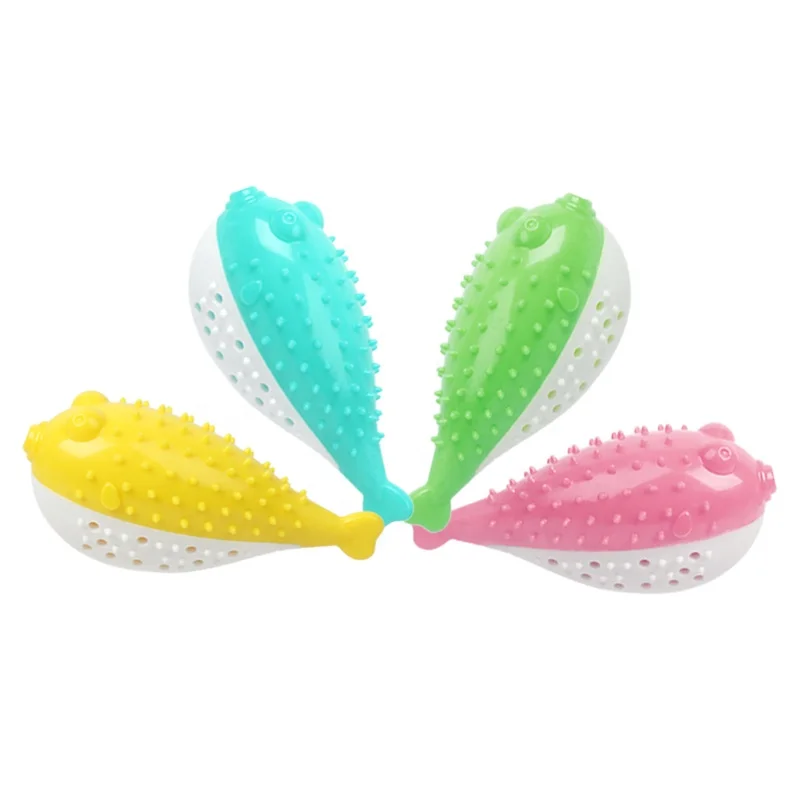

Factory Wholesale Funny Cat Dental Toothbrush Toy Interactive Cat Molar Nip Toy With Bell, Rose/lake blue/green/yellow
